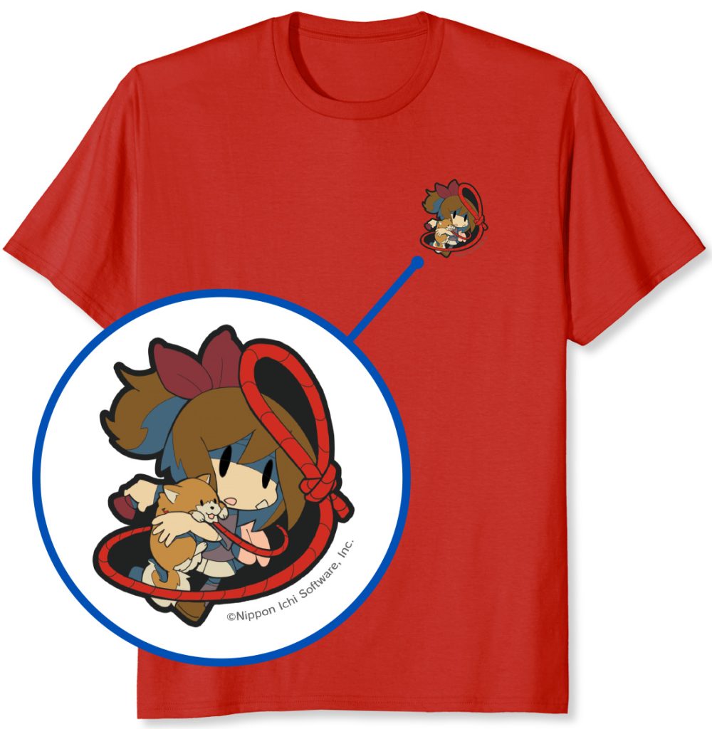 深夜廻 ワンポイント ユイ　Tシャツ