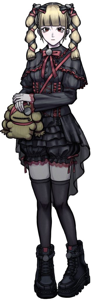 ホラーアドベンチャーゲーム 連呪　キャラクターイラスト 氷室のえる