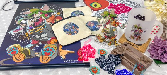 MAD RAT DEAD 新グッズ　アクリルジオラマスタンド、アクリルキーホルダー、ウッドマルチスタンド、フロストマグ、ミニタペストリー、ティッシュポーチ　購入特典ハート形パスケースまたはミニタオル