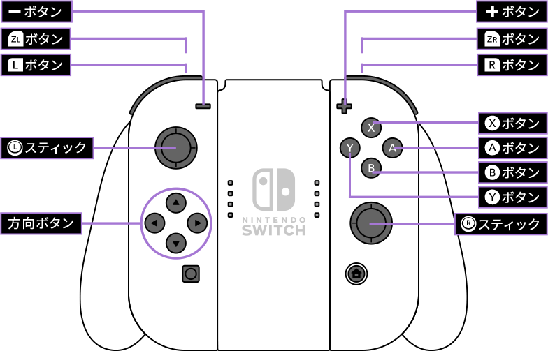 Nintendo Switch&reg; コントローラ