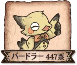 バードラー 447票